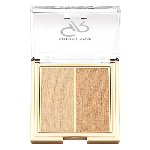 پالت هایلایتر دو تایی گلدن رز مدل So Glow