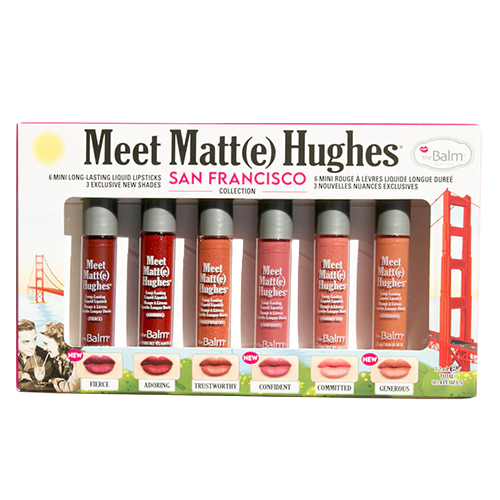 ست رژ لب مایع ۶ رنگ دبالم مدل Meet Matte Hughes