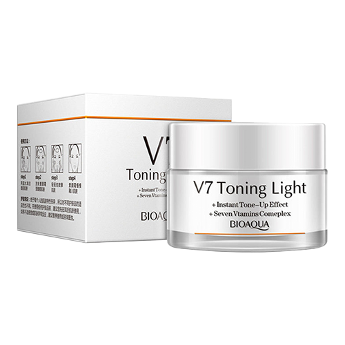 کرم آبرسان و روشن کننده پوست ویتامینه V7 بیوآکوا