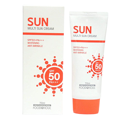 ضد آفتاب روشن کننده و ضد چروک SPF50 فودا هولیک 70ml