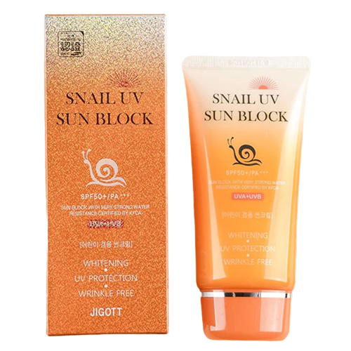 کرم ضد آفتاب حلزون جیگوت مدل Snail UV Sun Block