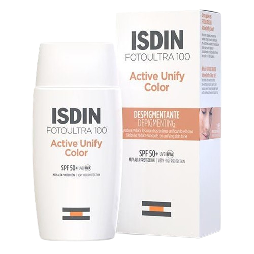 ضد آفتاب ضد لک رنگی ایزدین مدل Active Unify Color