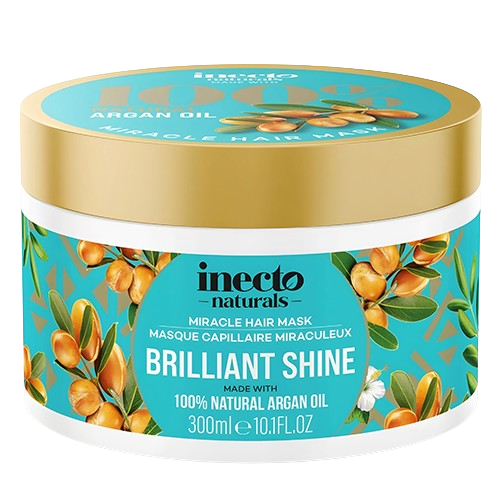 ماسک مو درخشان کننده آرگان اینکتو مدل Brilliant Shine حجم 300 میل