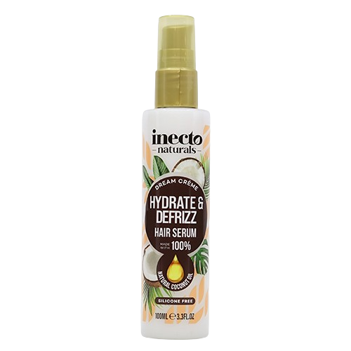 سرم مو نارگیل اینکتو مدل Hydrate & Defrizz حجم 100 میل