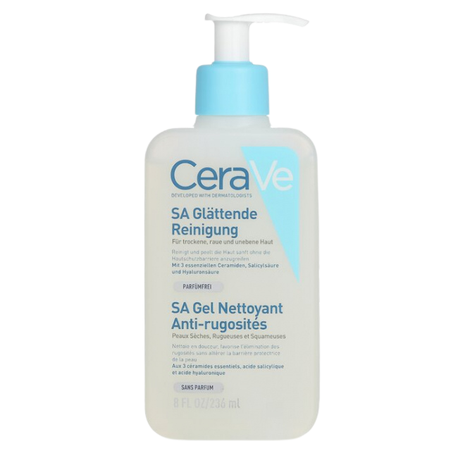 ژل شستشوی پوست خشک و زبر سراوی مدل SA Smoothing حجم 236 میل