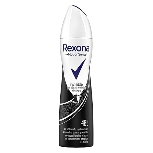اسپری ضد تعریق رکسونا مدل Invisible on Black And White