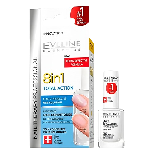 نرم‌ کننده فشرده ناخن 8 در 1 توتال اکشن اولاین