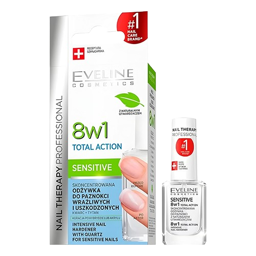 تقویت کننده ناخن های حساس 8 در 1 توتال اکشن اولاین