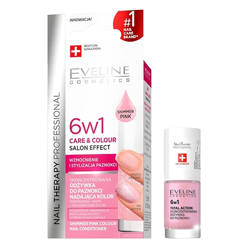 لاک تقویت کننده ناخن 6 در 1 رنگ رز اولاین