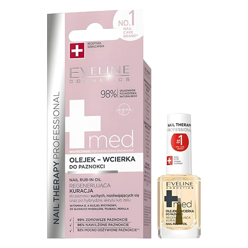 روغن بازسازی کننده ناخن های خشک +Med اولاین