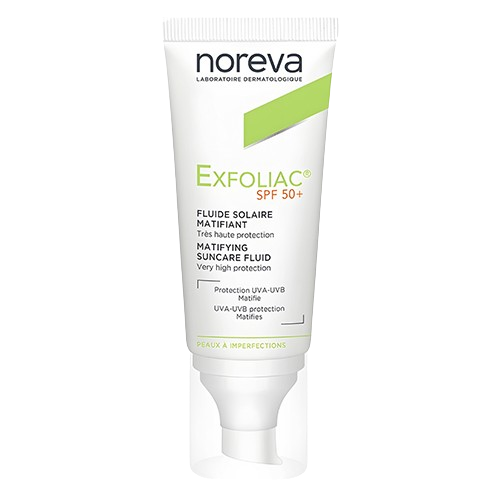 فلوئید ضد آفتاب مات کننده Exfoliac نوروا 40 میل