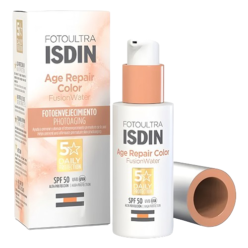 ضد آفتاب رنگی فیوژن واتر Age Repair ایزدین